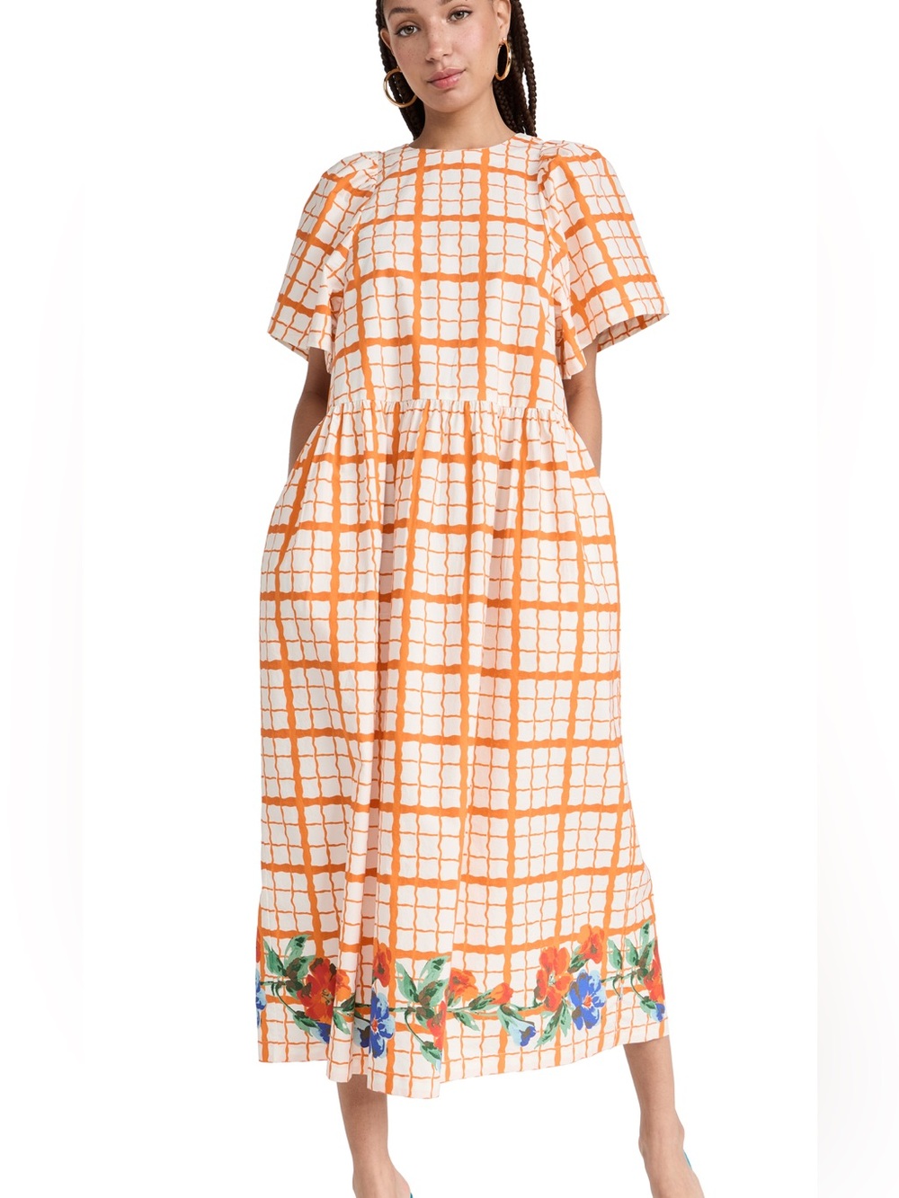 $395 NWT RHODE “Claude” Cotton Dress in Ravello Sz Medium